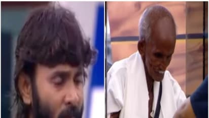 தள்ளாத வயதில் சினேகனை தேடி வந்த தந்தை...