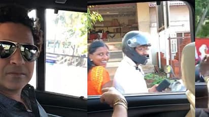 Sachin Tendulkar has a message for pillion riders in Kerala
