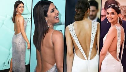 princess polly baby blue dress Bollywood Actress Backless Dress Look main image 0
