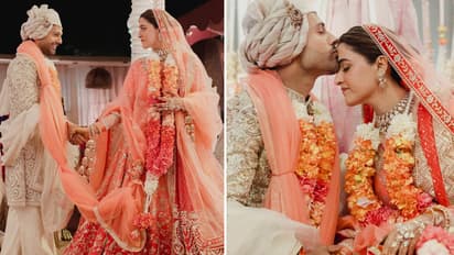 Nupur Sanon and Singer