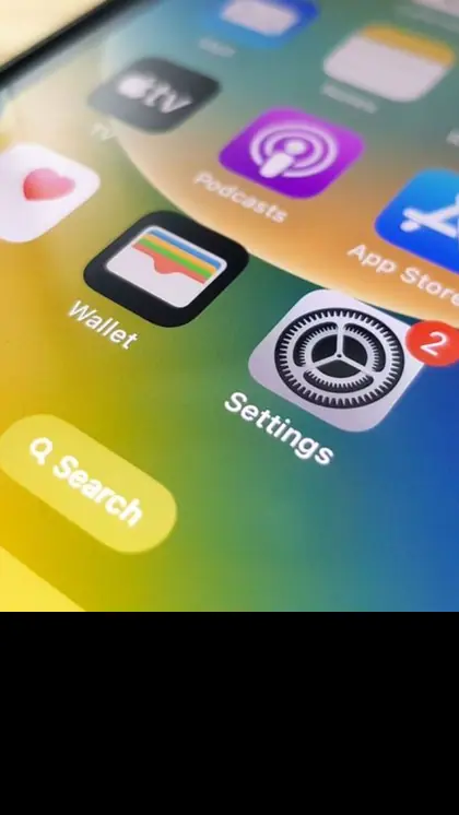 iPhone home screen update