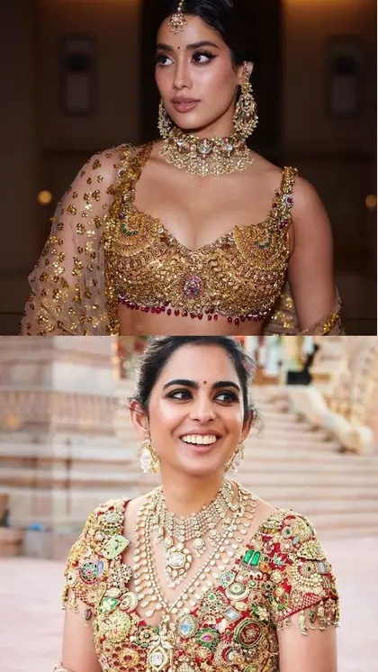 ब्रालेट-स्लीवलेस का गया फैशन,ट्रेंड में जूलरी से ये बने Blouse Design