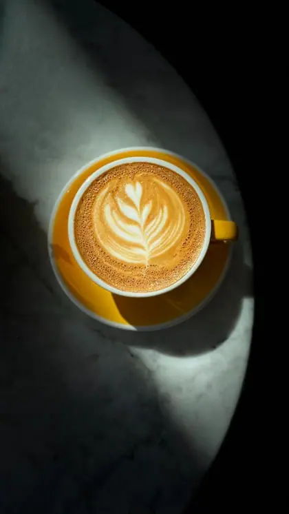 Caffeine only makes you alert, coffee makes you 'ready to go'!