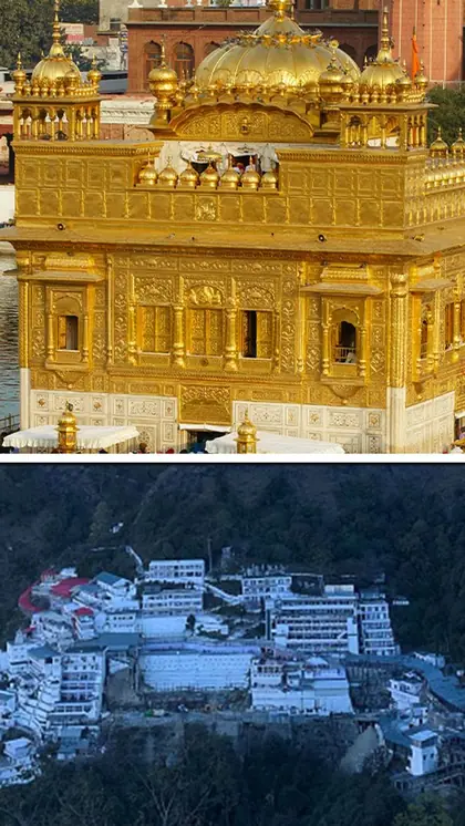 Vaishno Devi to Golden Temple-7 popular temples to visit in India