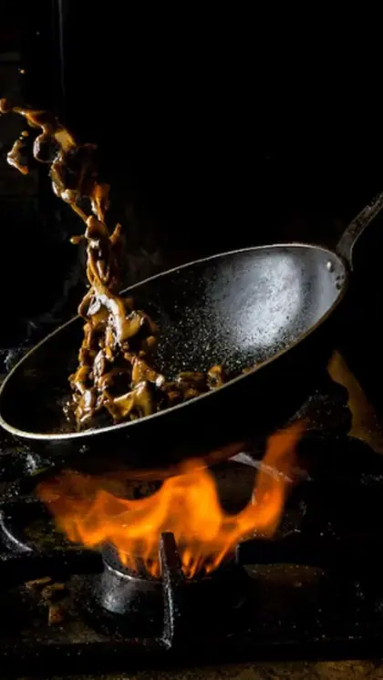 Less Oil When Cooking Vegetables