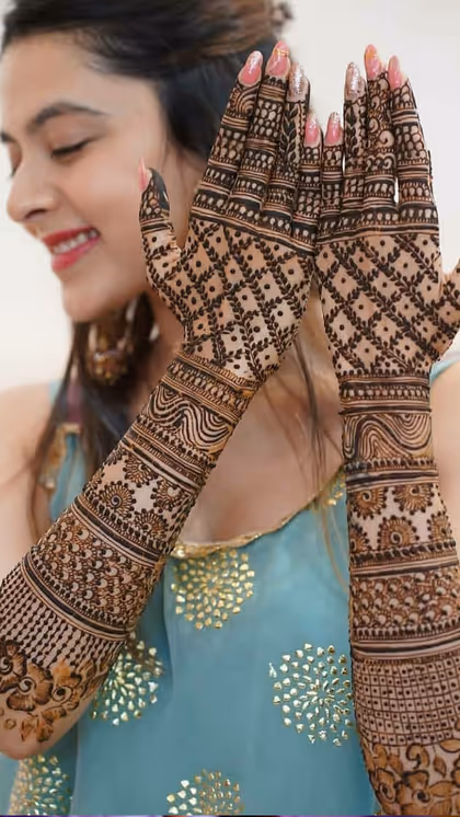 karwa chauth mehndi designs full hand