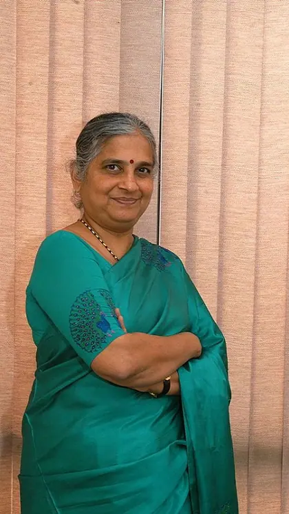 सुधा मूर्ति को मिला ग्लोबल इंडियन अवार्ड