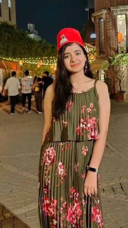 Nandini skipped two grades in school.