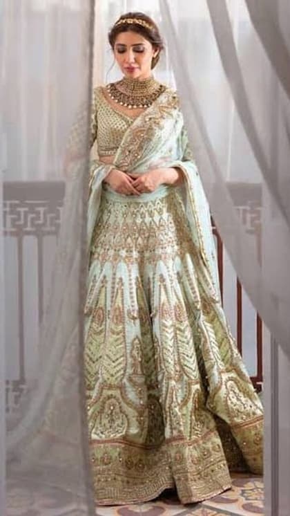Pastel color लहंगा