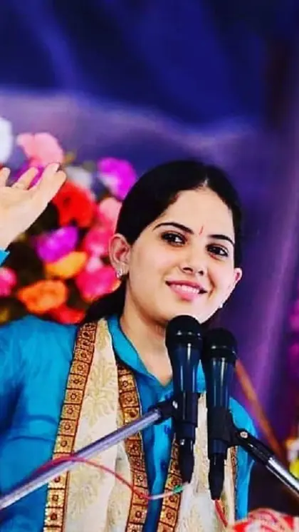 Jaya Kishori's background
