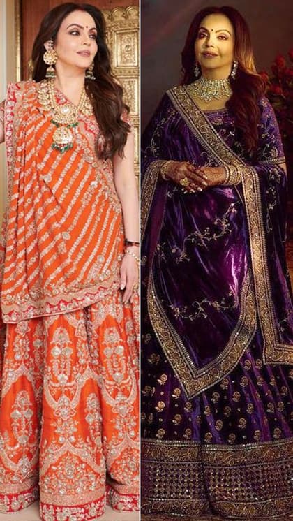 Nita Ambani के 7 सुपर एक्सपेंसिव लहंगे, जिन्हें पहनना हर औरत का सपना!