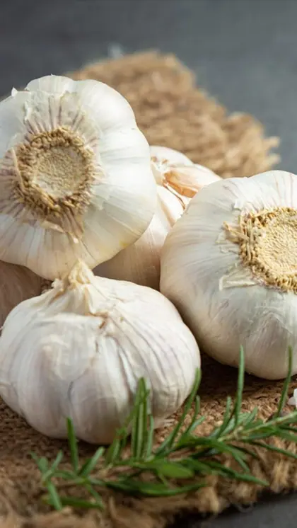 3. Garlic: