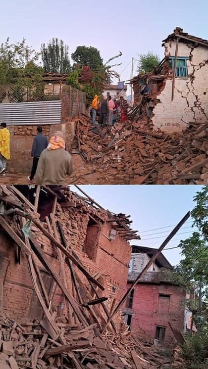 भूकंप से नेपाल में मची तबाही