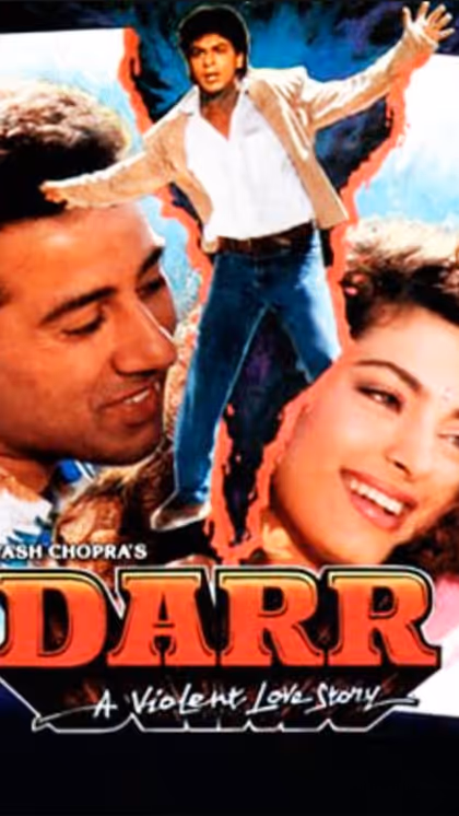 Shah Rukh Khan in Darr