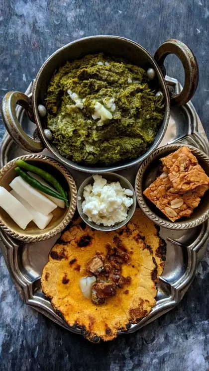 सरसो के साग के लिए जरूरी सामाग्री