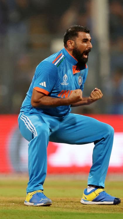 मोहम्मद शमी ने विश्वकप में लिए सर्वाधिक 24 विकेट
