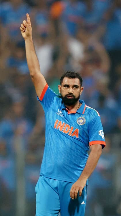 बीसीसीआई ने मोहम्मद शमी का नाम किया है नॉमिनेट