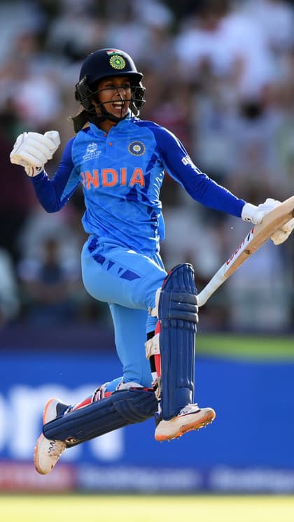 वनडे मैचों में जेमिमा के नाम 4 अर्धशतक