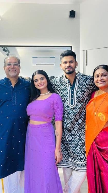 फैमिली के साथ भी टाइम बिताना श्रेयस को पसंद
