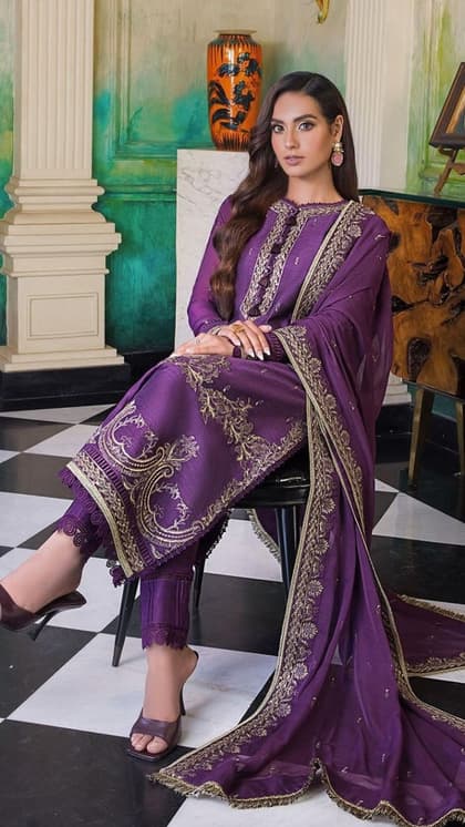 iqra aziz dress design Women's Readymade Dresses Styled By Iqra Aziz