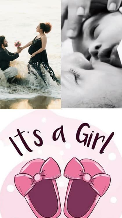 Pearle Maaney , Srinish Aravind welcome their second baby girl