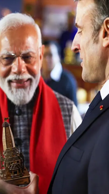 A look at PM Modi, Emmanuel Macron's day in Jaipur