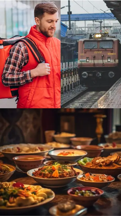 How to order food on online using IRCTC e-catering portal