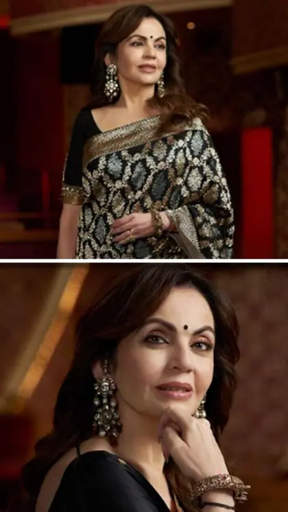 Nita Ambani wore Mughal emperor's Kalgi as Bajuband worth Rs 200 crore