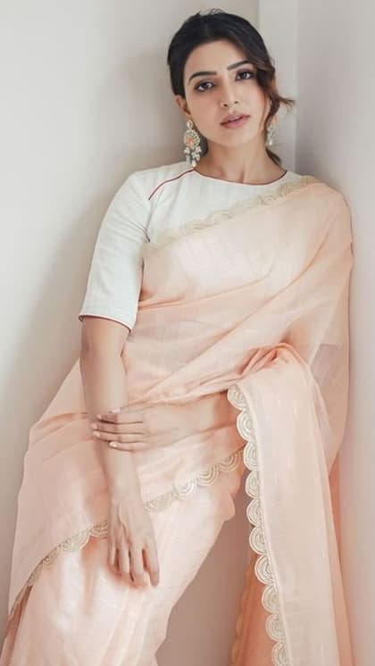 होली में लगेंगी देसी गर्ल , पहने Samantha Ruth Prabhu की 8 साड़ियां