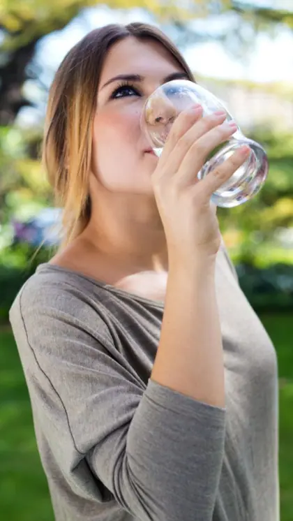 Drink enough water