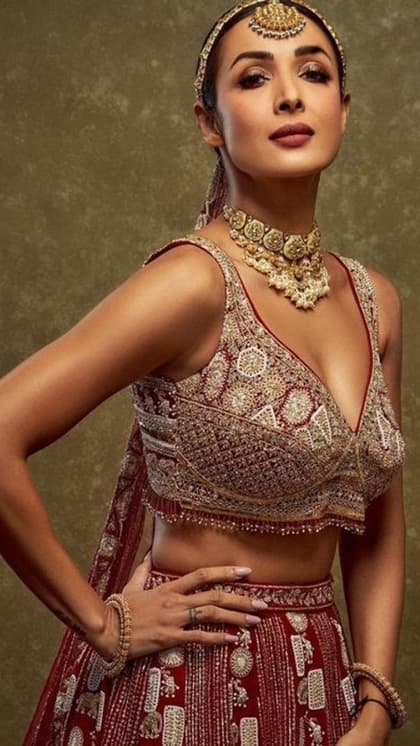 50 की उम्र में लगना है Super Hot तो पहने Malaika Arora स्टाइल ब्लाउज