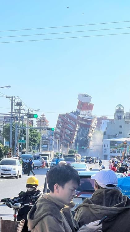 ताइवान में विनाशकारी भूकंप
