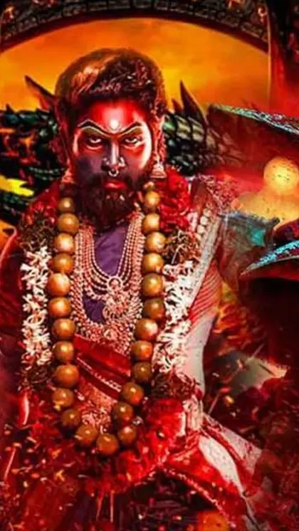 साड़ी में दिखे अल्लू अर्जुन