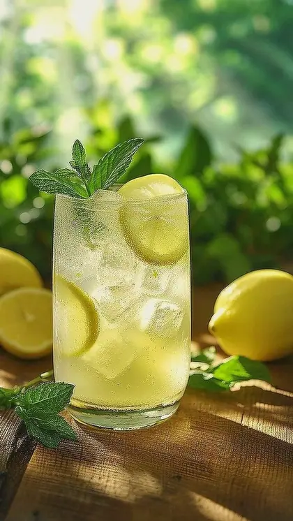 पुदीना शिकंजी (Mint shikanji)