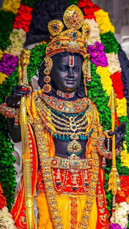 राम नवमी में अयोध्या में राम भगवान के दर्शन