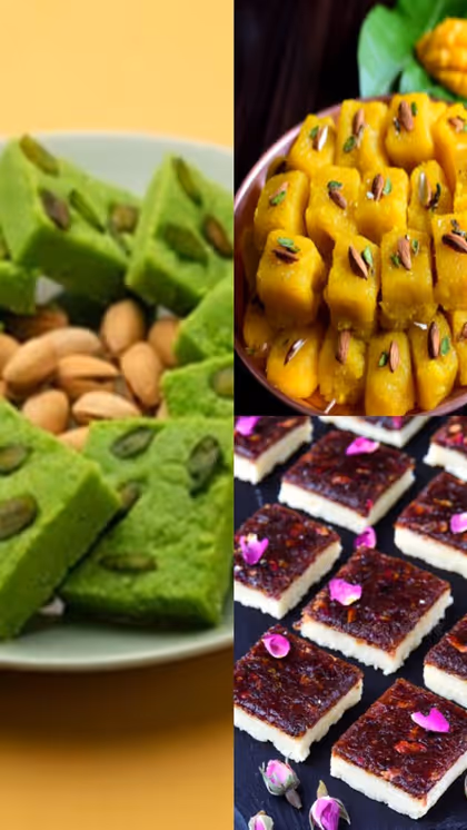 Different Barfi to Tempt Your Palate