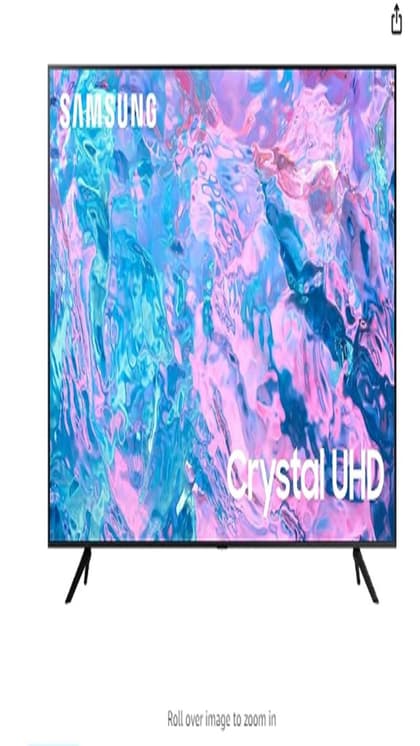 Samsung 108 cm (43 inches) Crystal iSmart 4K Ultra HD Smart TV