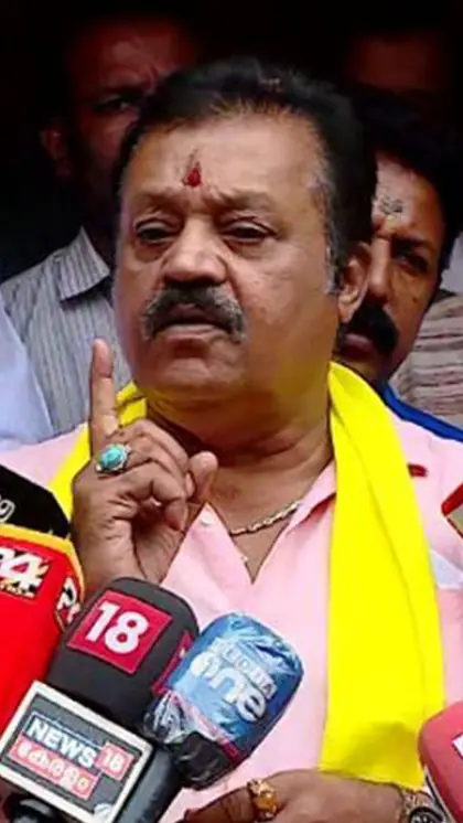 Suresh Gopi birthday: Know his net worth, acting career and more