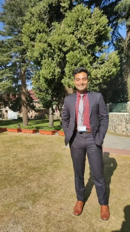 Himanshu’s school was located 35 kilometres away from his home.