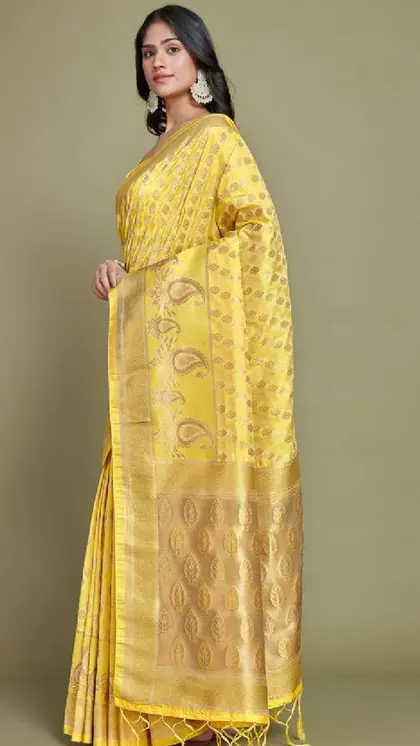 बूटीदार बनारसी साड़ी (Butidar Saree)