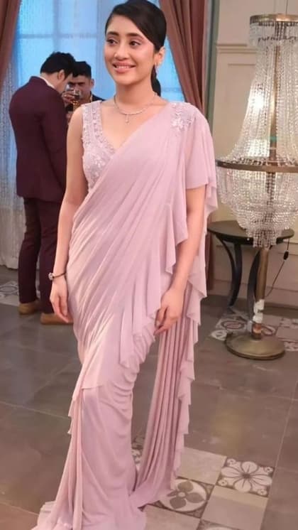 रफल साड़ी (Ruffle Saree)