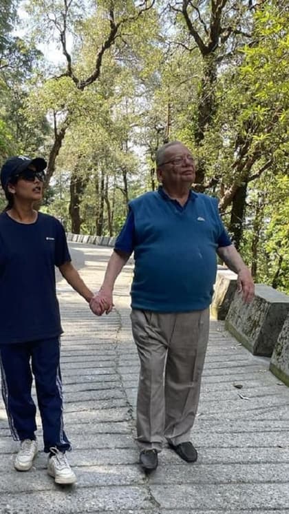 मसूरी की हसीन वादियों में गुजारा जीवन