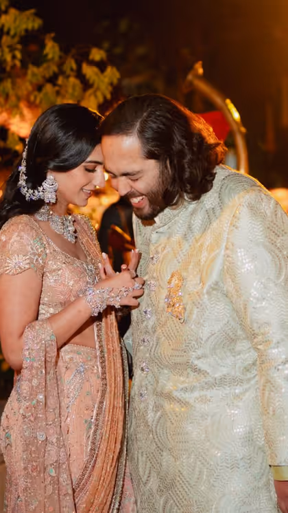 Anant Ambani and Radhika Merchant