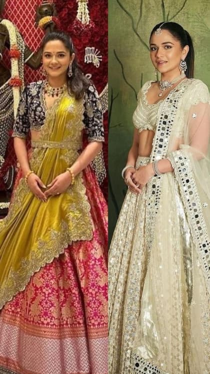बहन के आगे कुछ भी नहीं Radhika Merchant ,4 लाख के लहंगे में लूटी महफिल