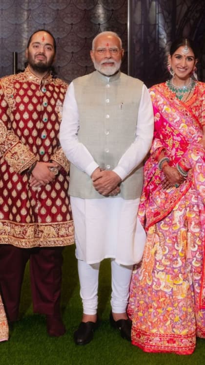 Anant Ambani and Radhika Merchant