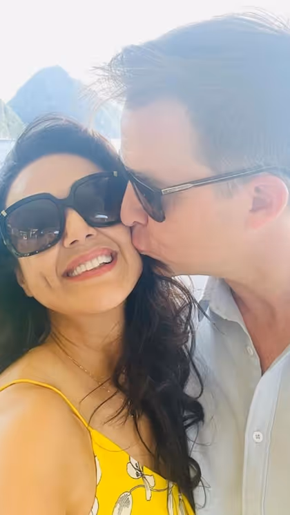 Preity Zinta and Gene Goodenough