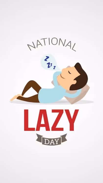 National Lazy Day: Embrace the chill