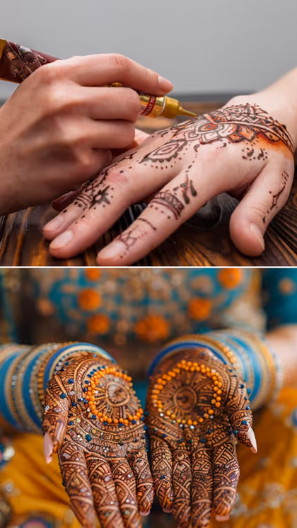 Raksha Bandhan mehndi design 2024: Simple and easy mehndi patterns