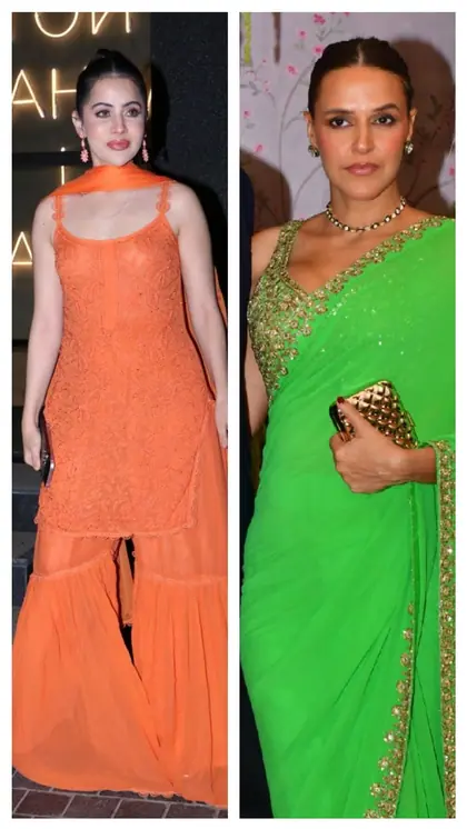 उर्फी का सूट तो नेहा की रॉयल साड़ी, देखें Celebs के Best- Worst Look