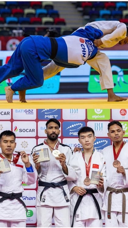First Paralympic medal in Judo